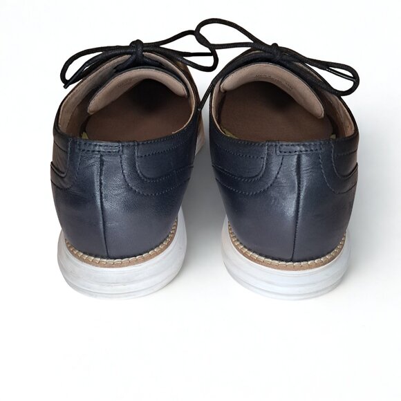 Cole Haan Mens Original Grand Wingtip Oxford C26469 Shoes Black Size 11 - Picture 5 of 10